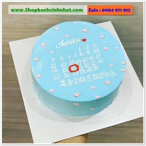 Bánh Sinh Nhật Cuốn Lịch - CL115